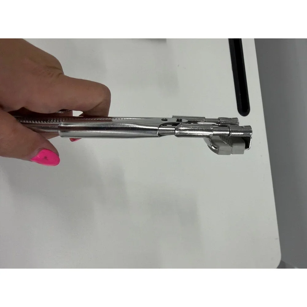Stainless Steel Multifunction Bottle Opener Adjustable Jar Lid Remover KT154